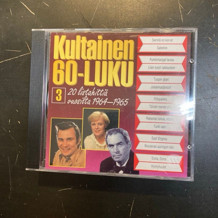 V/A - Kultainen 60-luku 3 CD (M-/M-)